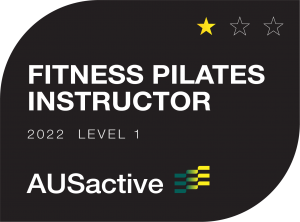 AUSactive badge Fitness Pilates Instructor Level 1