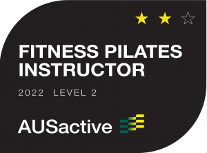 AUSactive badge Fitness Pilates Instructor Level 2