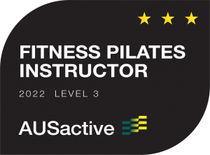 AUSactive badge Fitness Pilates Instructor Level 3