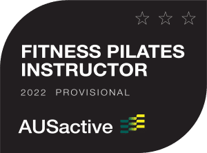 AUSactive badge Fitness Pilates Instructor Provisional