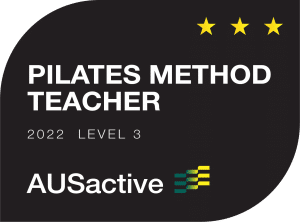 AUSactive badge Pilates Method Teacher Level 3
