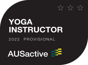AUSactive badge Yoga Instructor Provisional