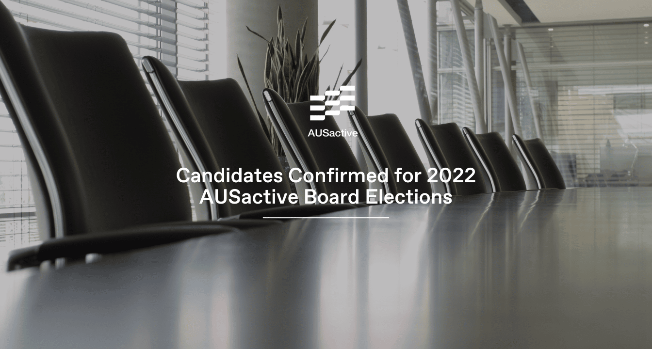 Candidates Confirmed for 2022 AUSactive Board Elections